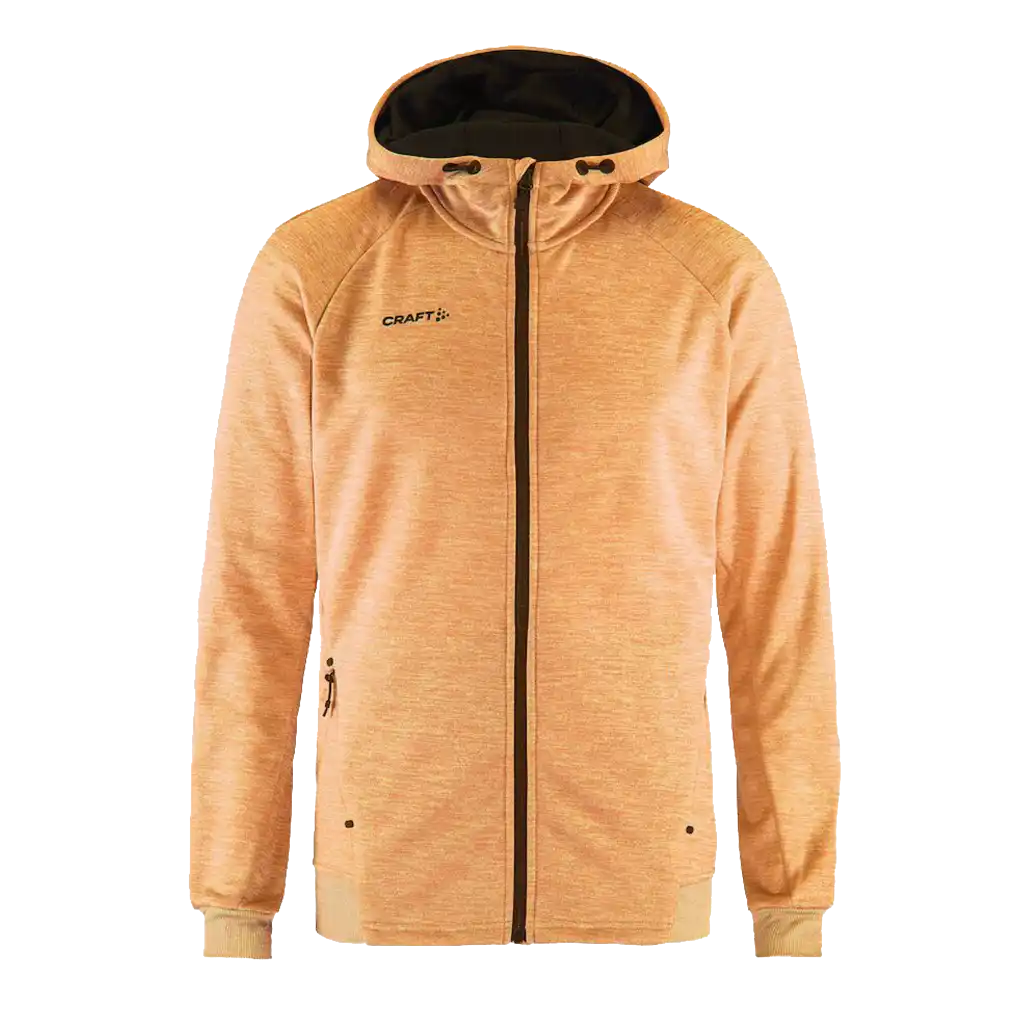 Takki omalla logolla - CRAFT ADV UNIFY FZ HOOD Tiger Melange -ZigiZagi