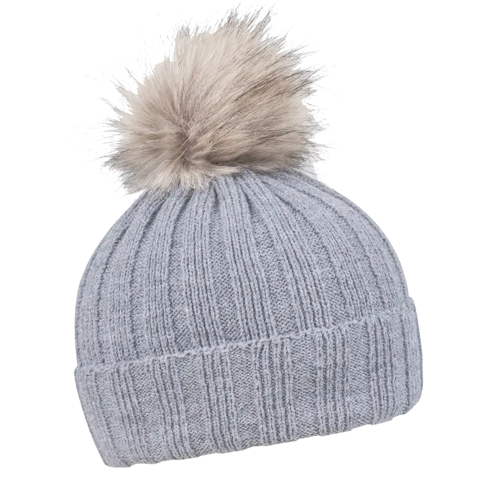 Rib fur pipo 7 eri väriä varastossa-Grey-ZigiZagi