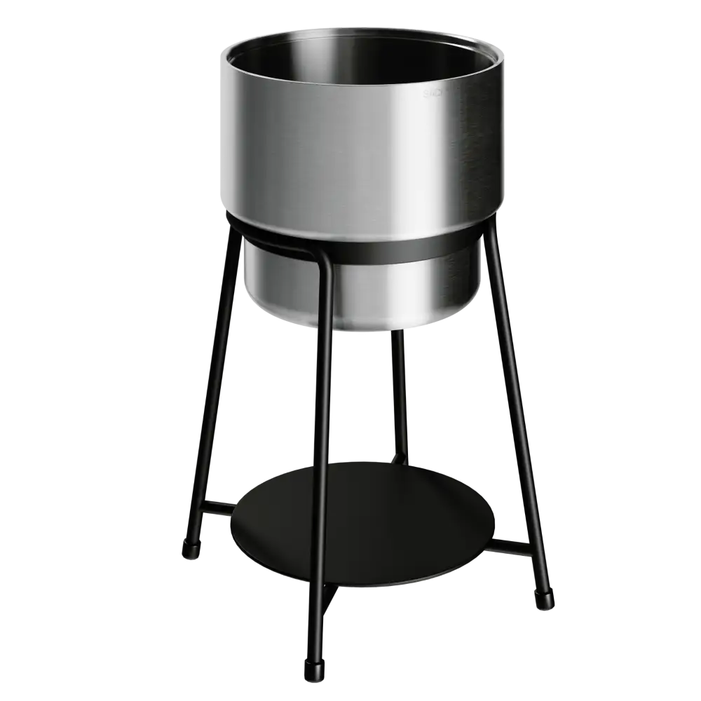 Patio Stand + Wine/Ice Bucket-ZigiZagi
