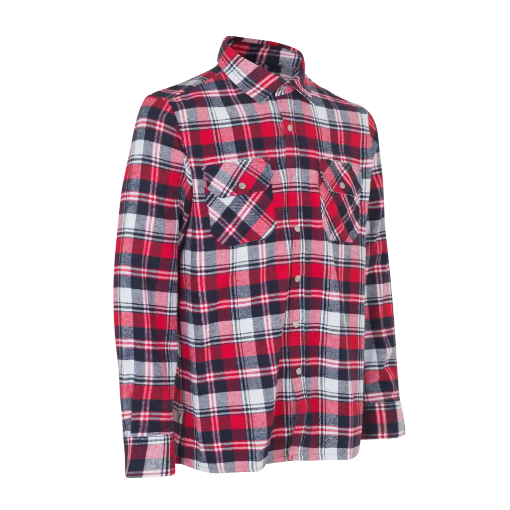 GREEN LEAF FLANELLI PAITA-ruutupaita-työpaita-lämmin paita-metsuri-ZigiZagi