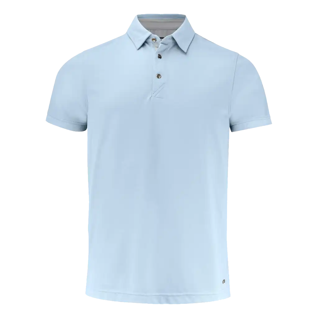 354420 CUTTER & BUCK ADVANTAGE PREMIUM VAALEANSININEN PIKEE OMALLA LOGOLLA-ZigiZagi