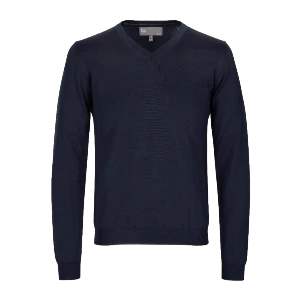 PULLOVER MERINO ID 0640-Navy-ZigiZagi