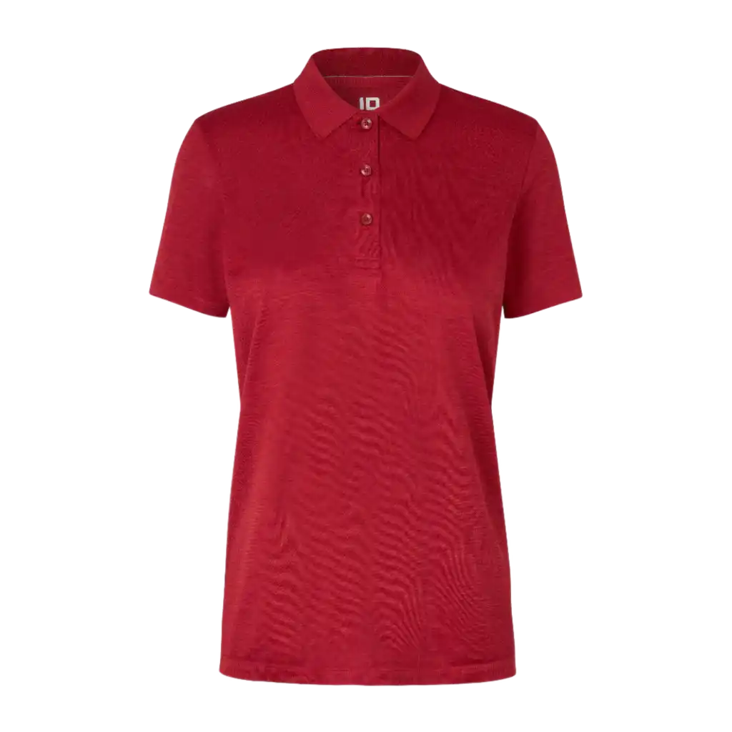 POLO PAITA ACTIVE NAISET ID 0573-Dark red melange-ZigiZagi