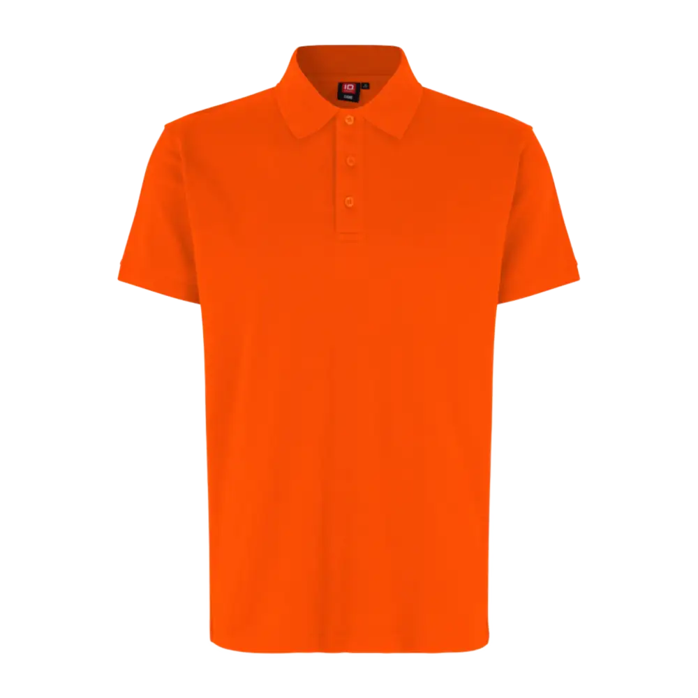 Polo paita Stretch ID 0525-Orange-ZigiZagi