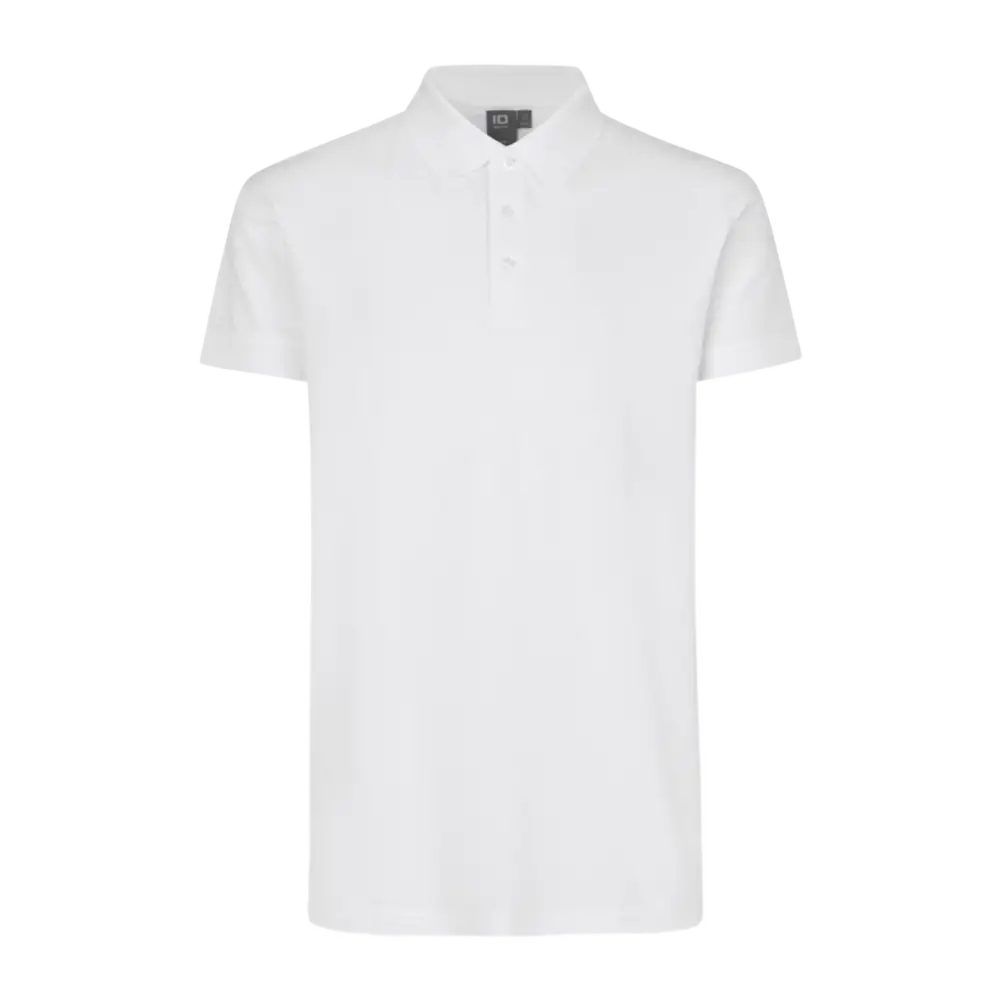 Polo paita Stretch ID 0525-White-ZigiZagi