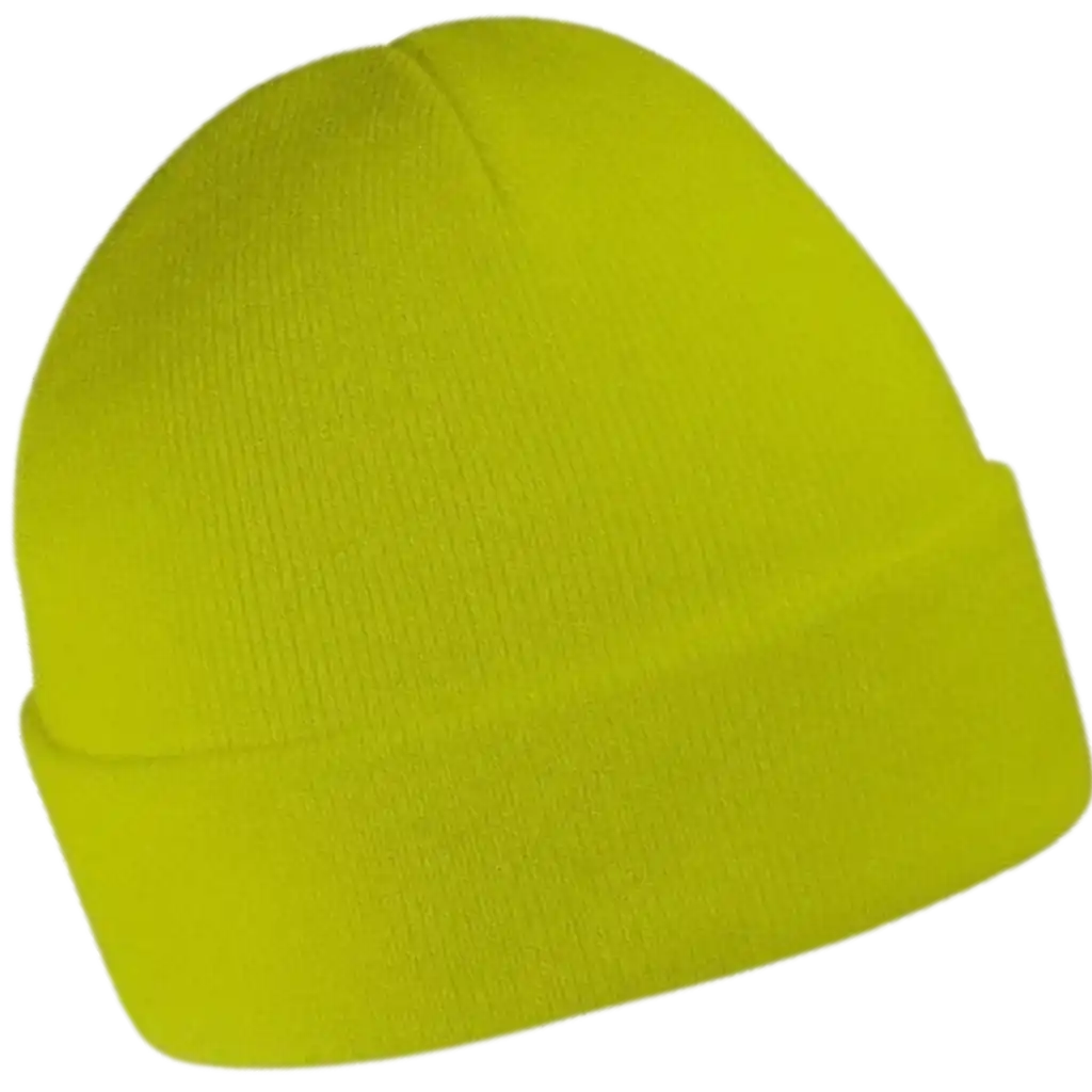 Primary band lime kääntöreuna mainospipo omalla logolla. 