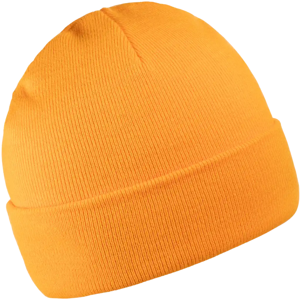 Primary Band neon oranssi mainospipo yrityksen logolla. Zigi Zagi Oy