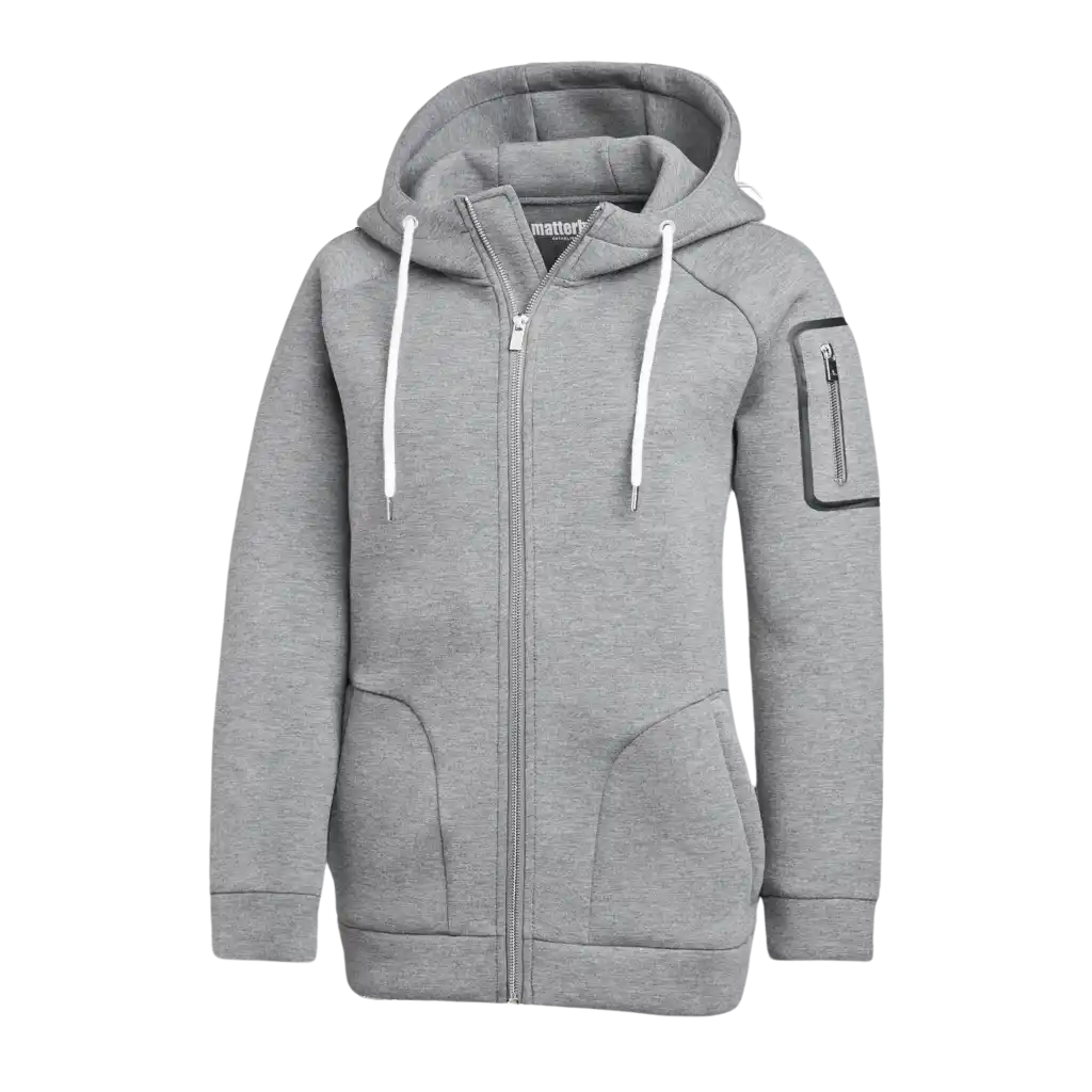 Printti_Huppari_Paccard_naisten-Grey_melange-ZigiZagi