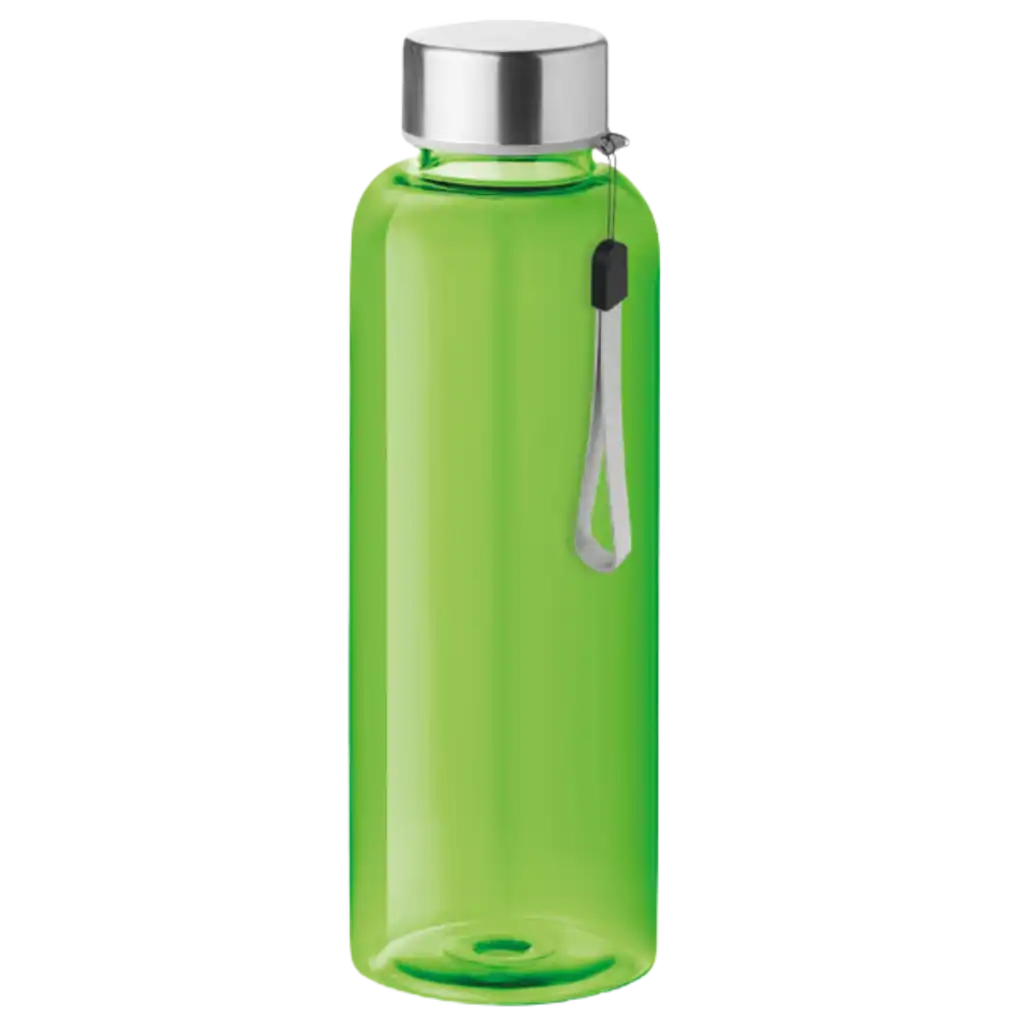 RPET 500 ml juomapullo alk.2.45 - Transparent lime - ULKOILU JA VAPAA-AIKA