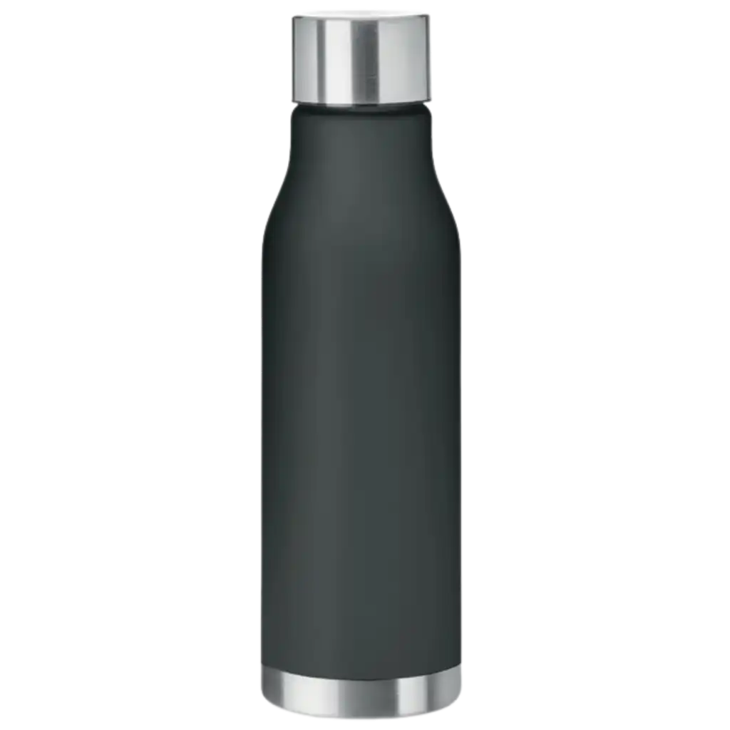 RPET 600 ml juomapullo kumisella pinnalla alk. 3.95€ - Transparent grey - ULKOILU JA VAPAA-AIKA