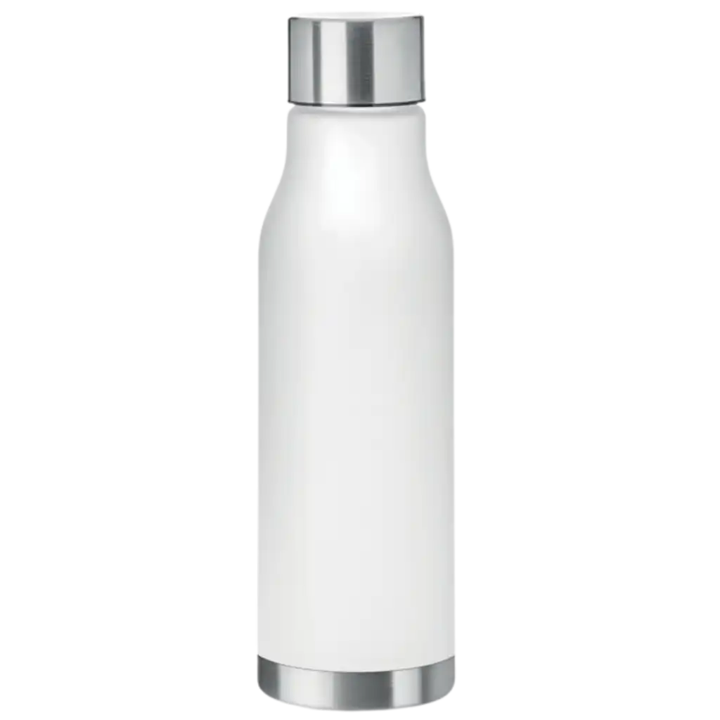 RPET 600 ml juomapullo kumisella pinnalla alk. 3.95€ - Transparent white - ULKOILU JA VAPAA-AIKA