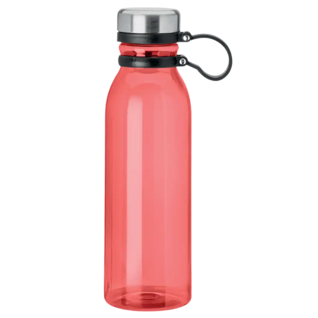 RPET 780 ml Juomapullo alk 4.95€ - Transparent red - ULKOILU JA VAPAA-AIKA