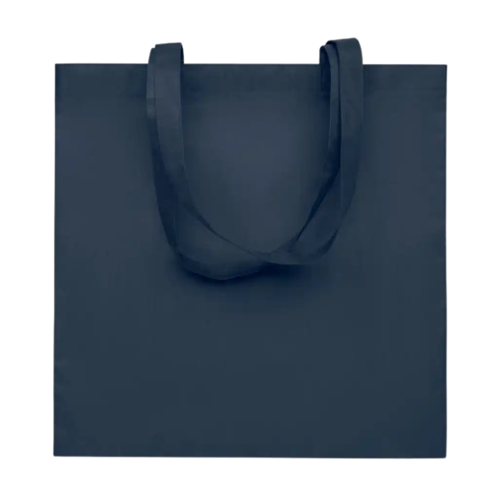 RPET-kuitukankaasta 80 gr/m² ostos- ja rantakassi alk. 1.05€ - Blue - Messut