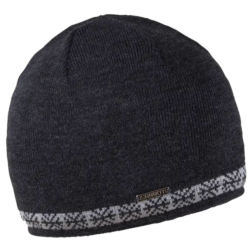 Sabbot Jan SA1132 – miesten fleecevuorattu pipo, tummanharmaa