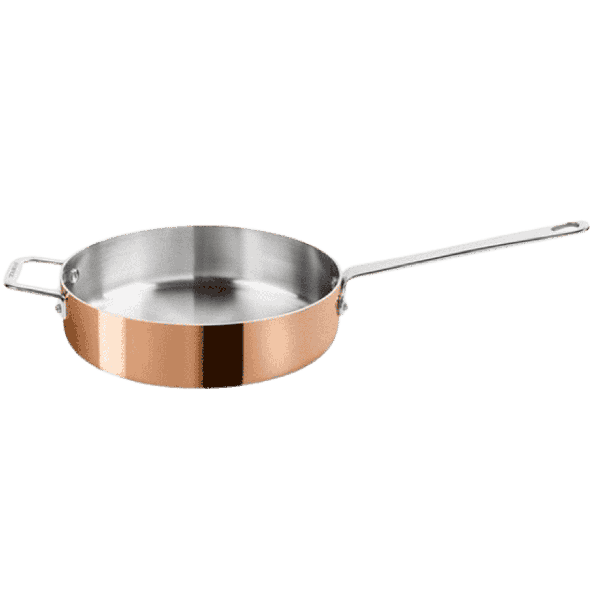 Korkeareunainen Scanpan Maitre D' kuparikasari (24cm) haudutukseen