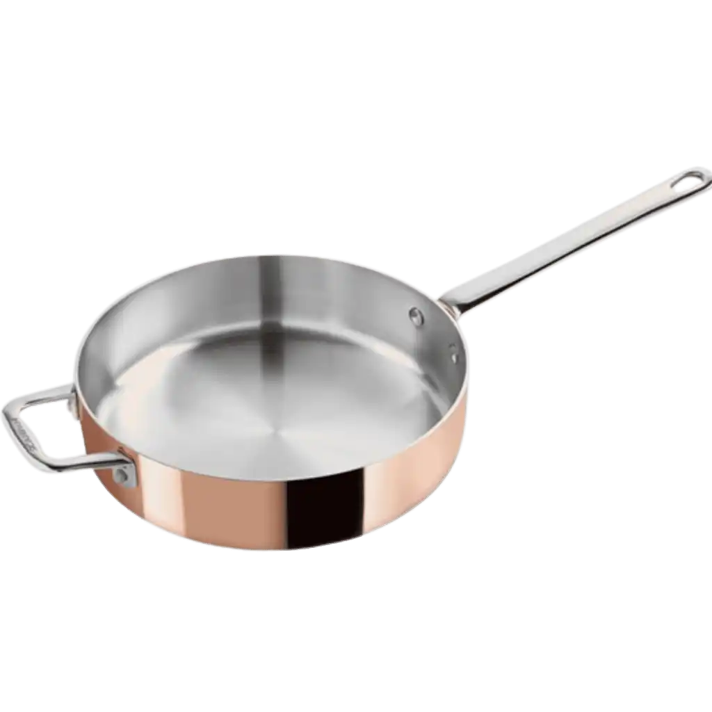 Scanpan Maitre D' 24cm paistokasari sivukuva - upea kuparinen joululahja