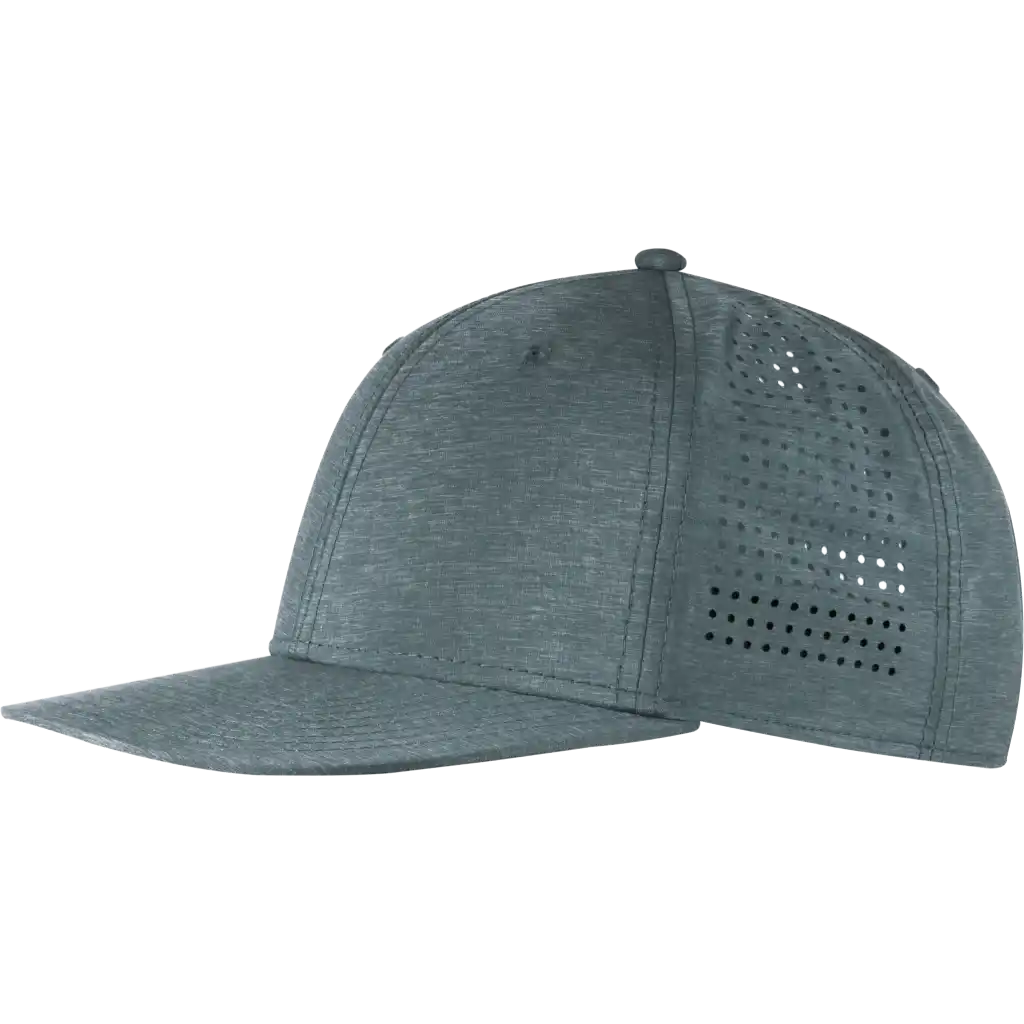 Perforoitu snapback omalla logolla, väri Oliivi