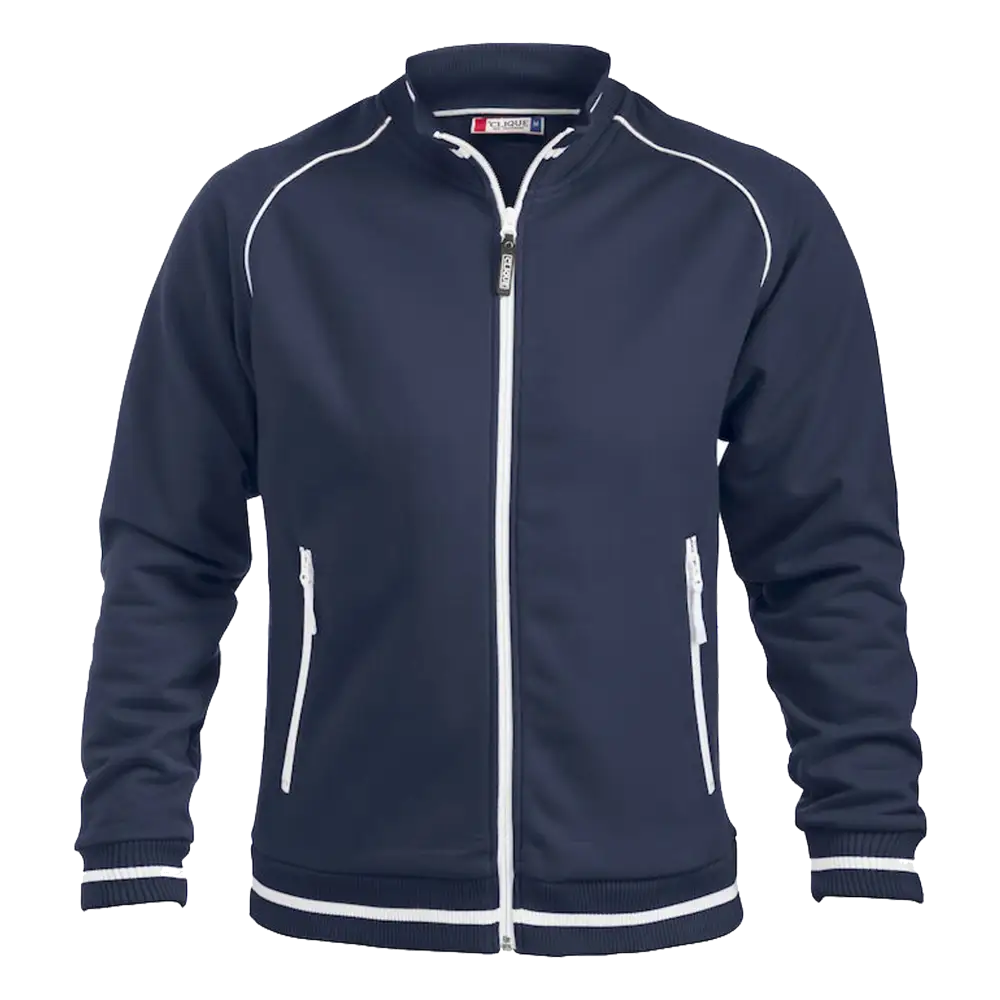 Takki omalla logolla - CLIQUE -  GRAIG SPORTTINEN VERKKATAKKI Navy - ZigiZagi