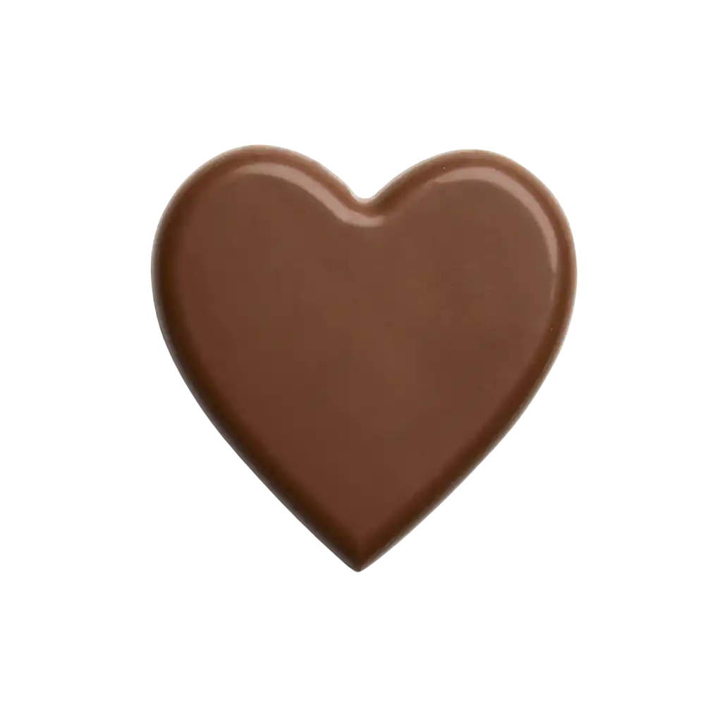 Suklaa sydän omalla logolla-Caramel 35%-ZigiZagi