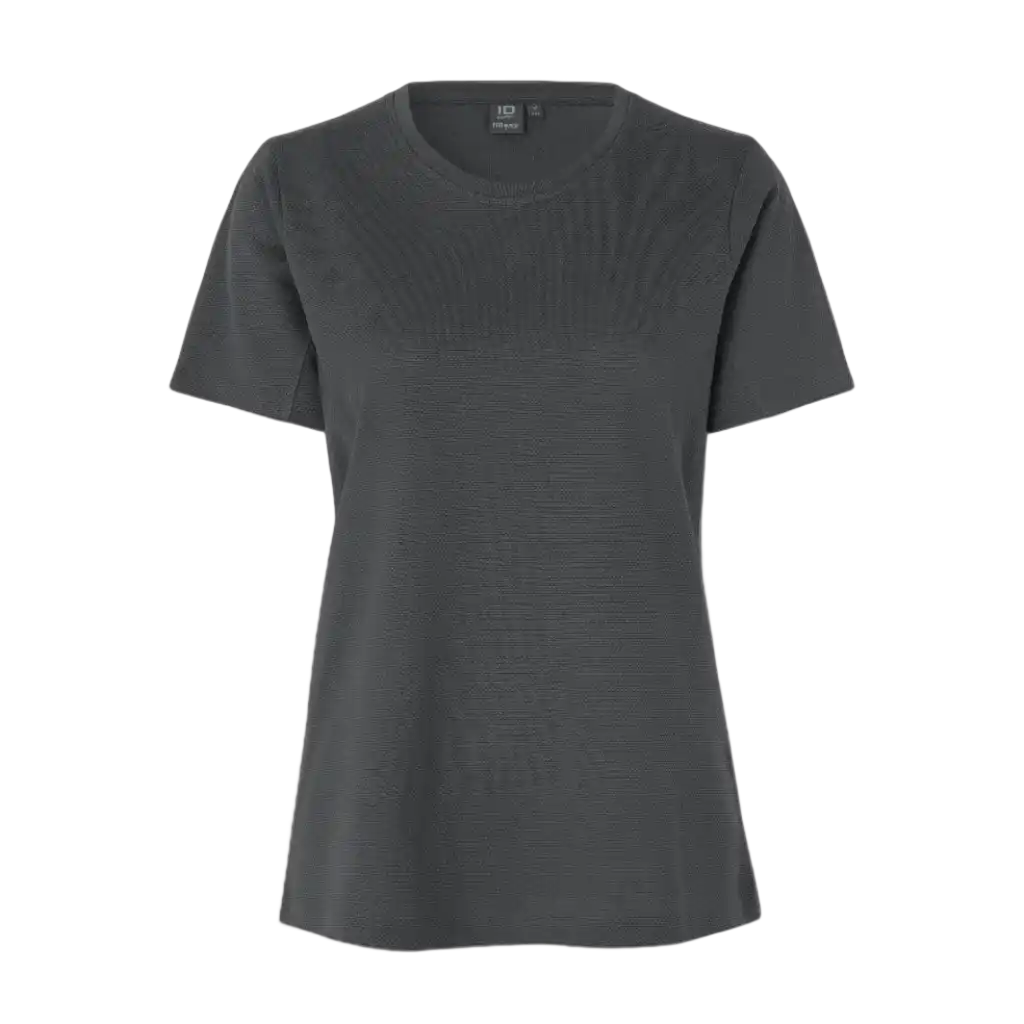 Silver grey ID® Lyocell T-paita naisten malli 0529 – laadukas T-paita yrityksille omalla logolla