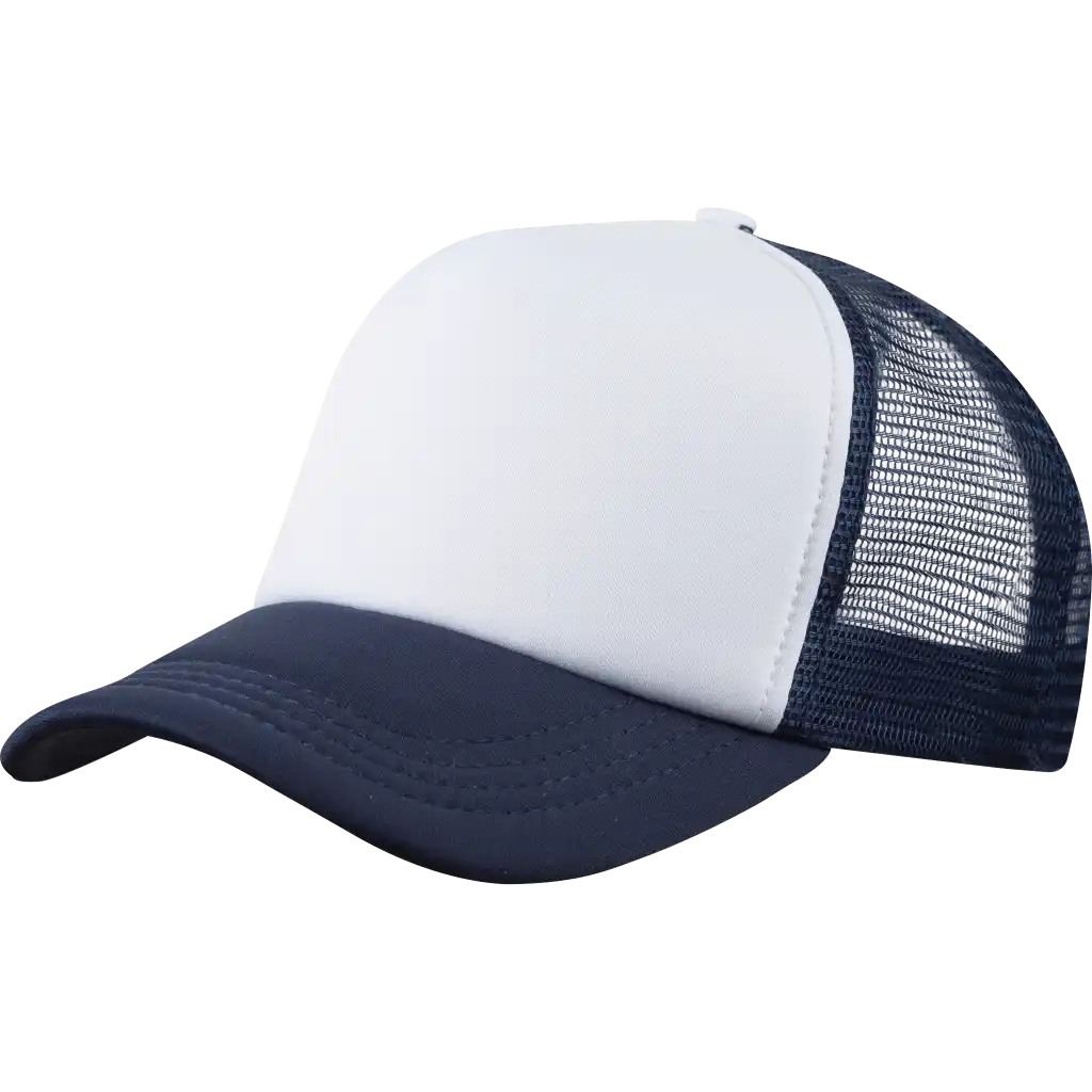 Trucker lippis navy omalla logolla-ZigiZagi