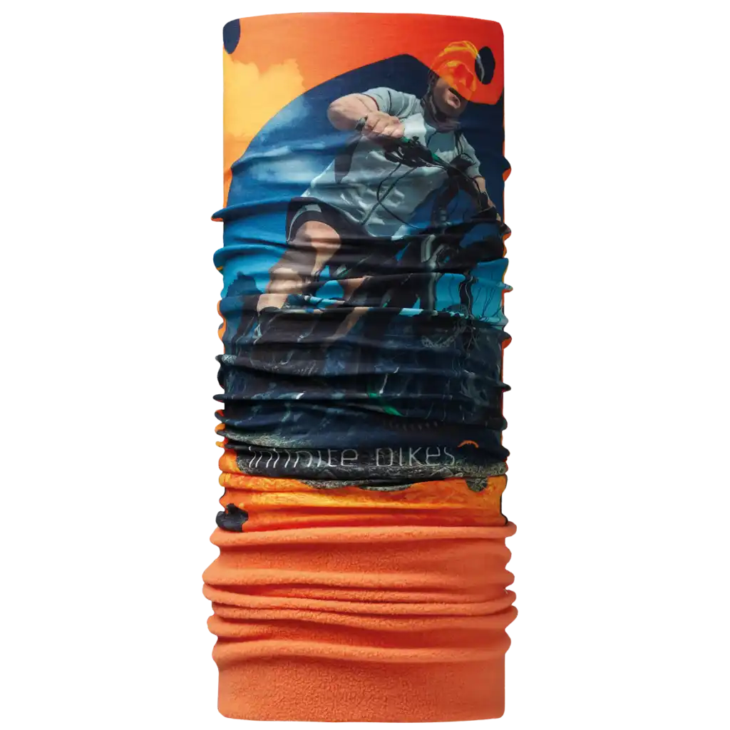 Tuubihuivi polar fleece omalla kuosilla - ULKOILU JA VAPAA-AIKA