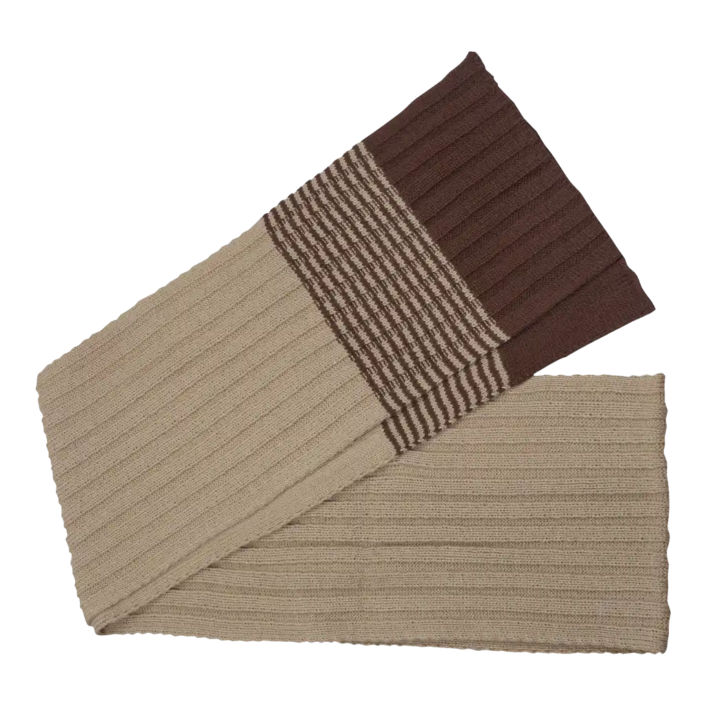 Street Retro Kaulaliina omalla Logolla (coFEE 3055) - Vaalean ruskea - Varastopipot