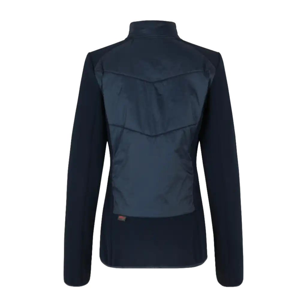 Navy naisten Hybrid Jacket – takaa (ID® 0721)