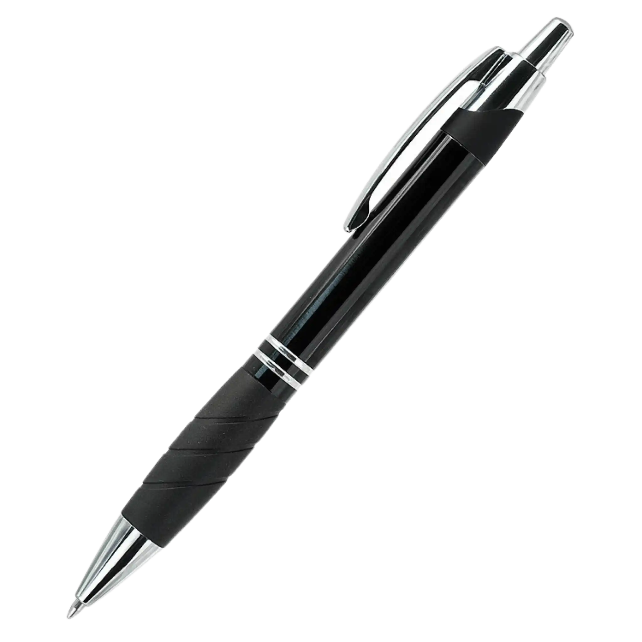 Zenith-metallinen mainoskynä omalla logolla – musta