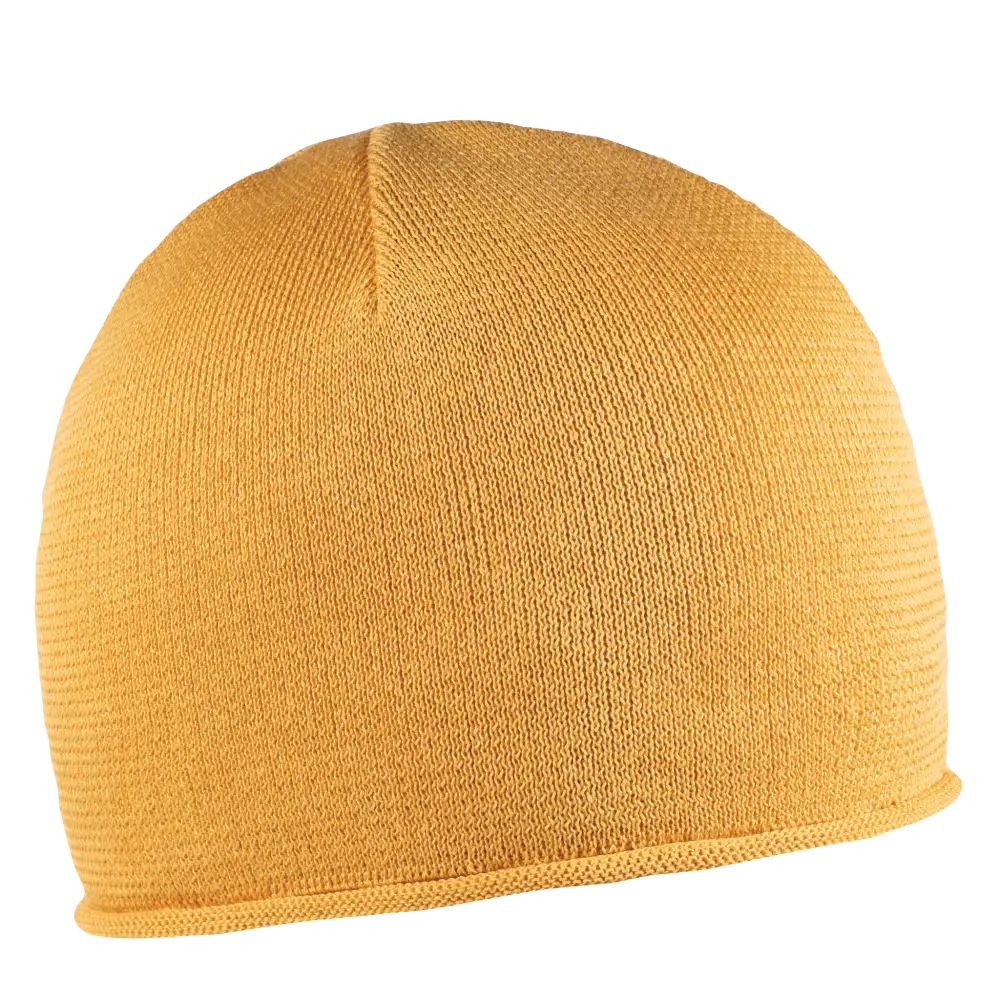 Puuvillapipo Cotton simply Mustard - Recycled Mainospipo - Pipo omalla logolla -11  väriä varastossa - ZigiZagi