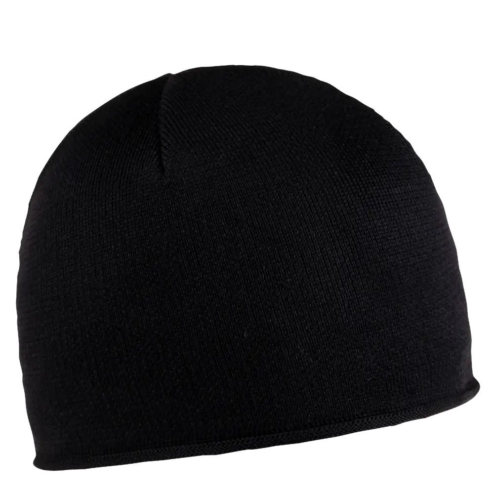 Puuvillapipo Cotton simply Black - Recycled Mainospipo - Pipo omalla logolla -11  väriä varastossa - ZigiZagi