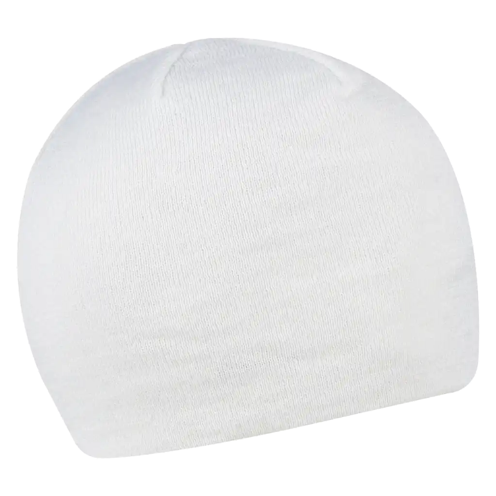 Easy wear white merinovilla pipo yrityksen logolla - 3 väriä varastossa mainospipo -ZigiZagi