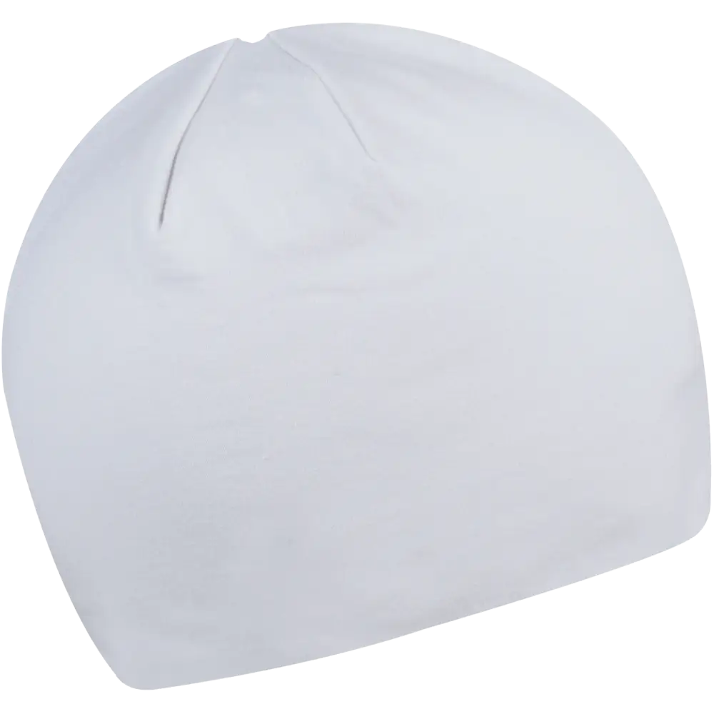 Trikoopipo_omalla_logolla-Fleece-vuorella-Valkoinen-ZigiZagi 